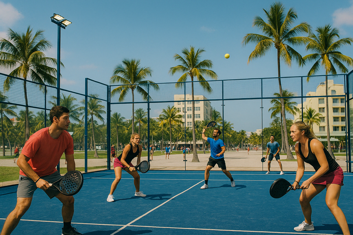 Weekend tournament in Miami Beach